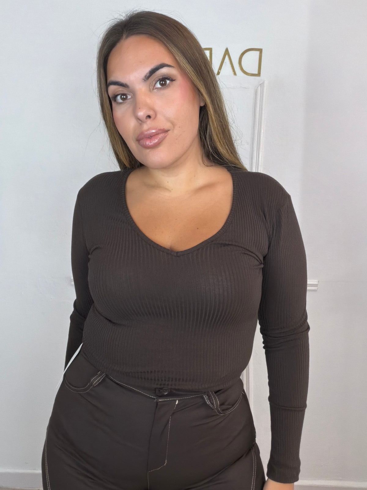 Camiseta basic canalé