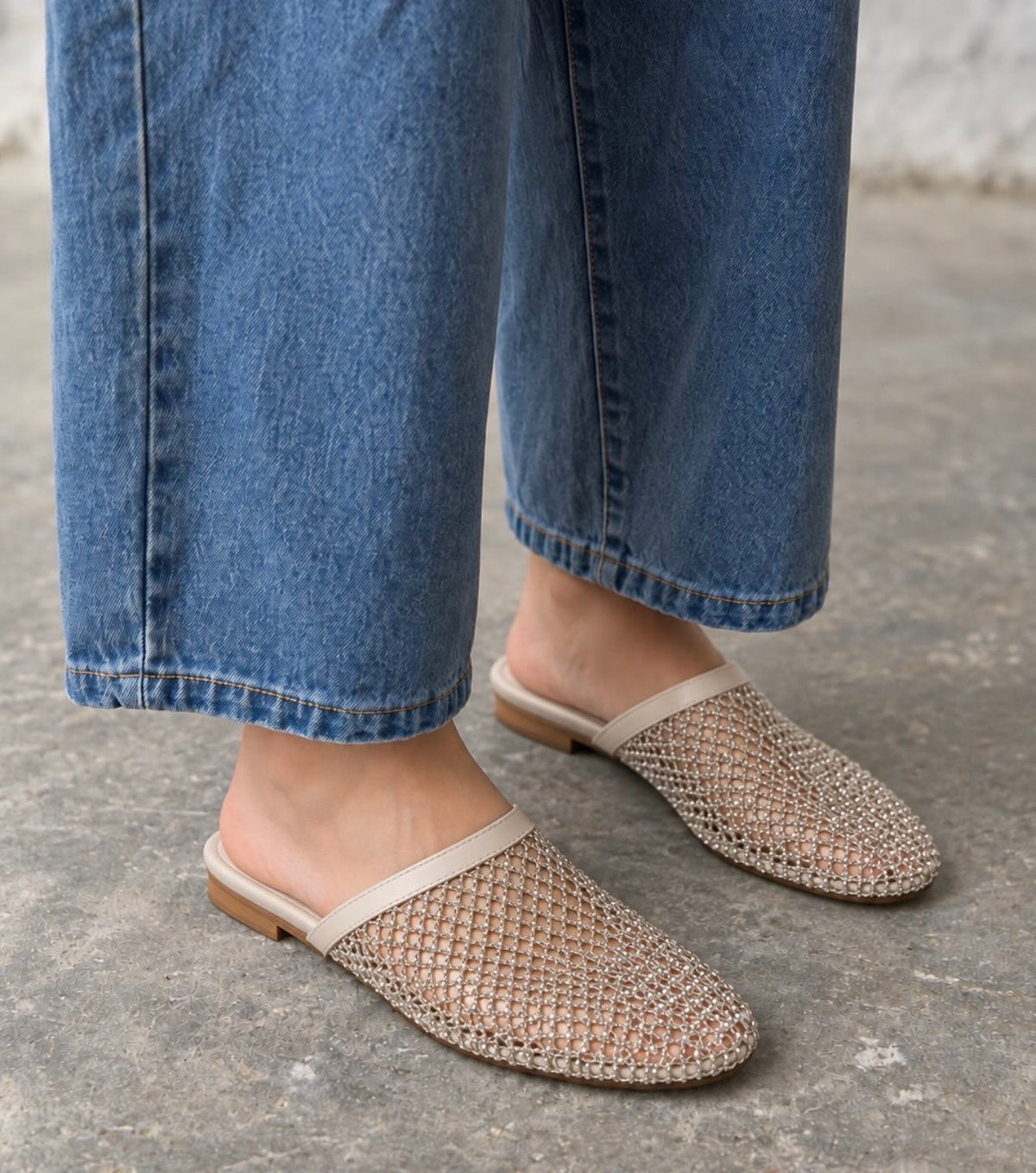 Sandalias brilli beige