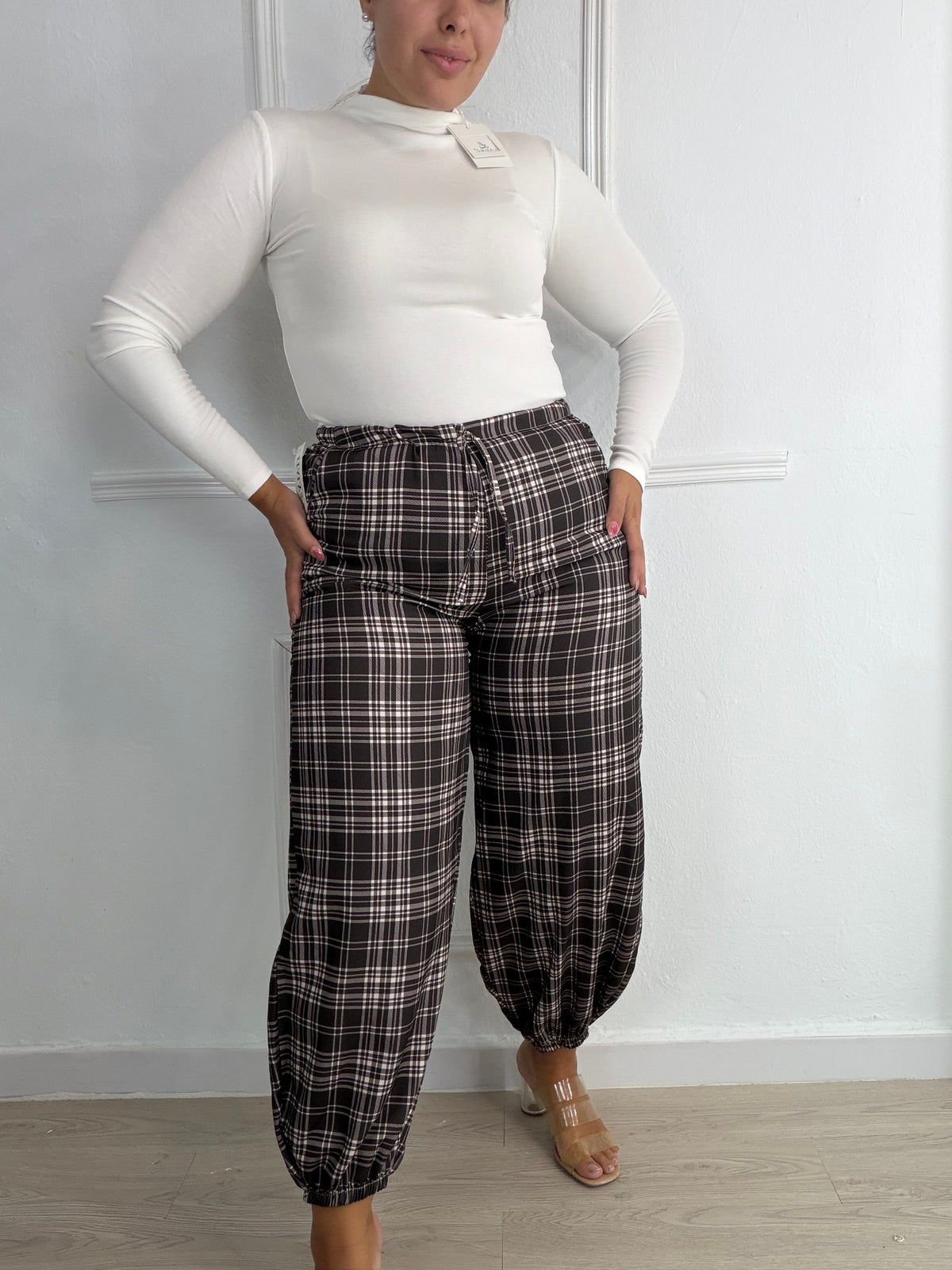 Pantalón cuadros oiso
