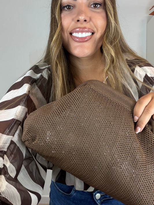 Bolso marrón