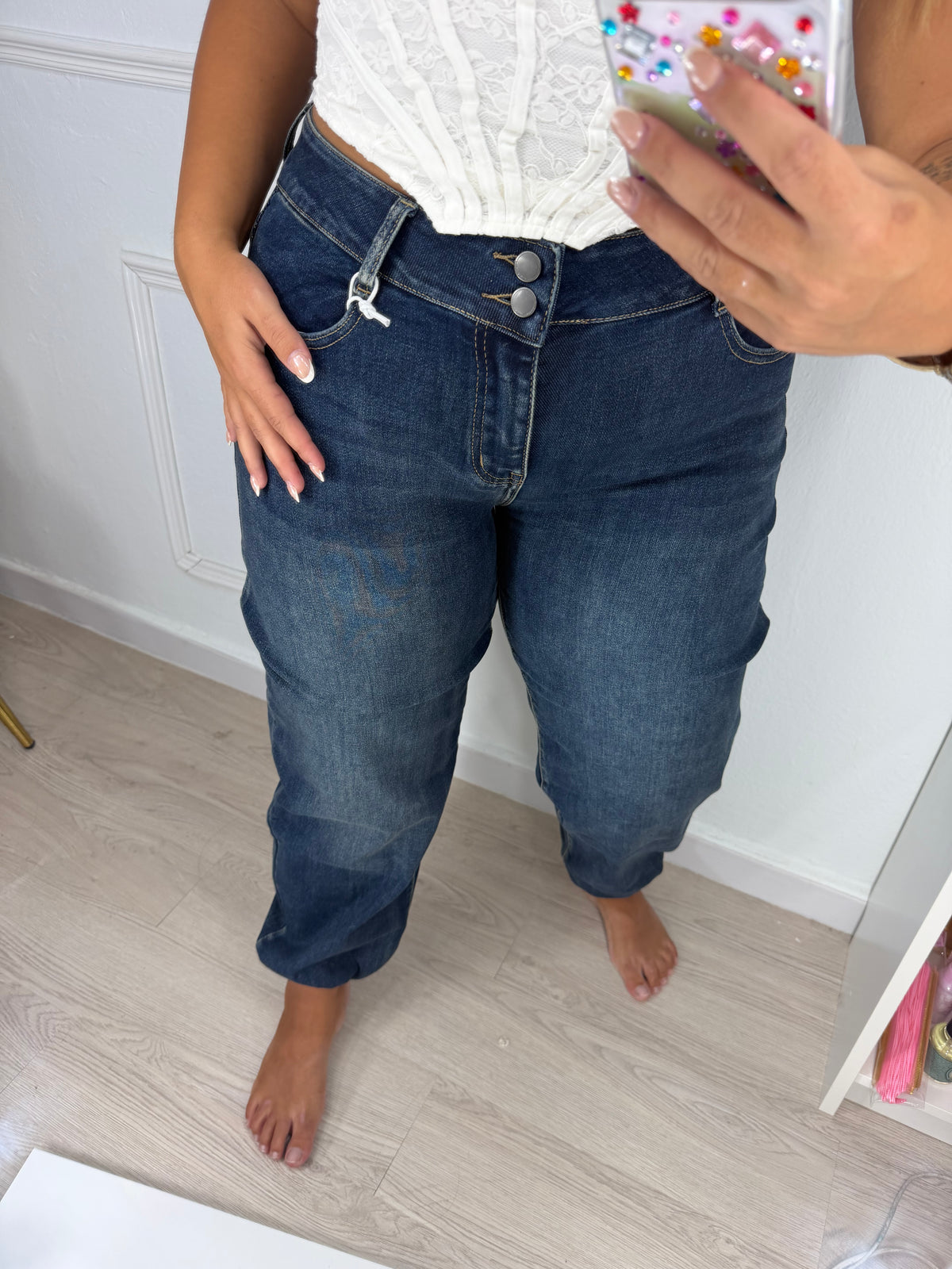 Pantalón vaquero bombacho