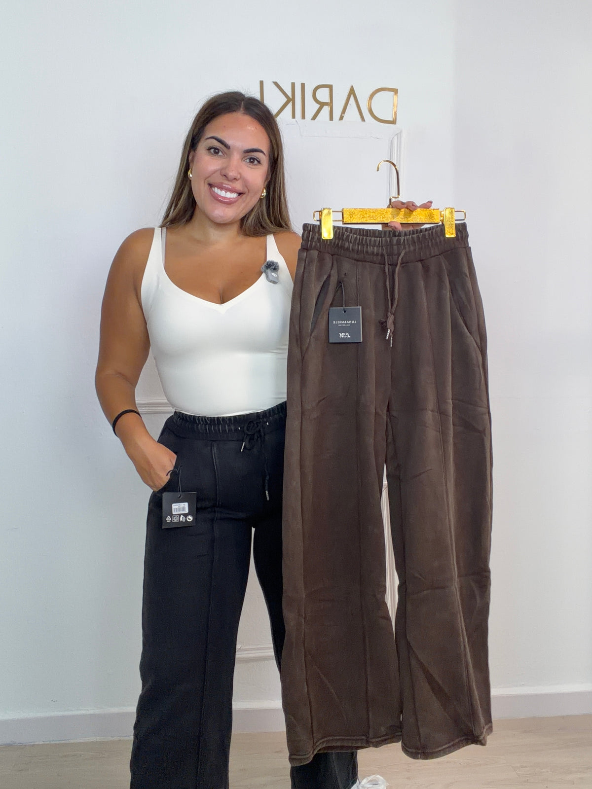 Pantalón desgastado balloon