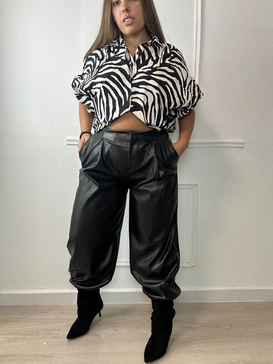 Pantalón polipiel sara