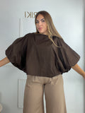 Camisa oversize murcielago