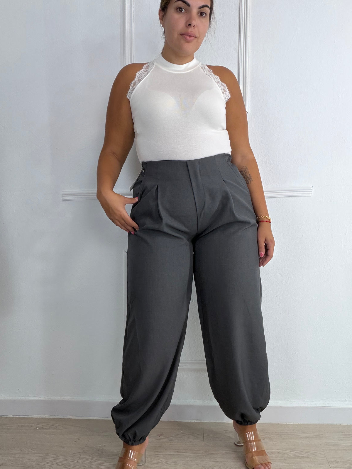 Pantalón ballom pinza