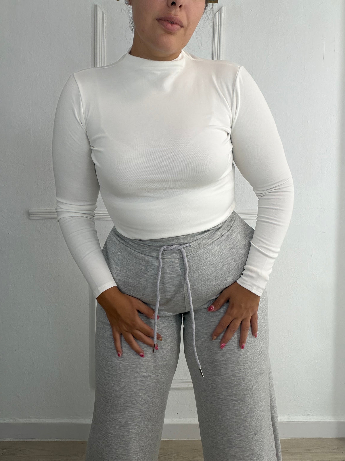 Camiseta basic cuello perkin
