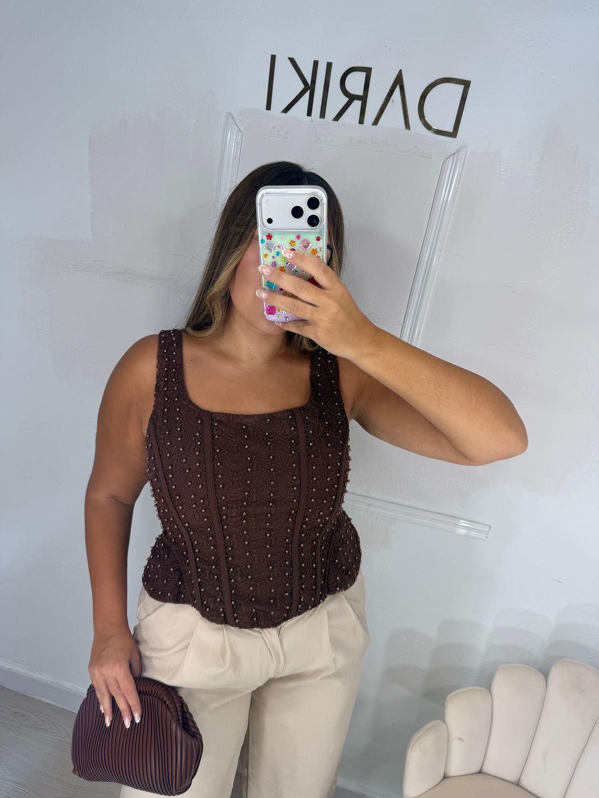 Top perlado