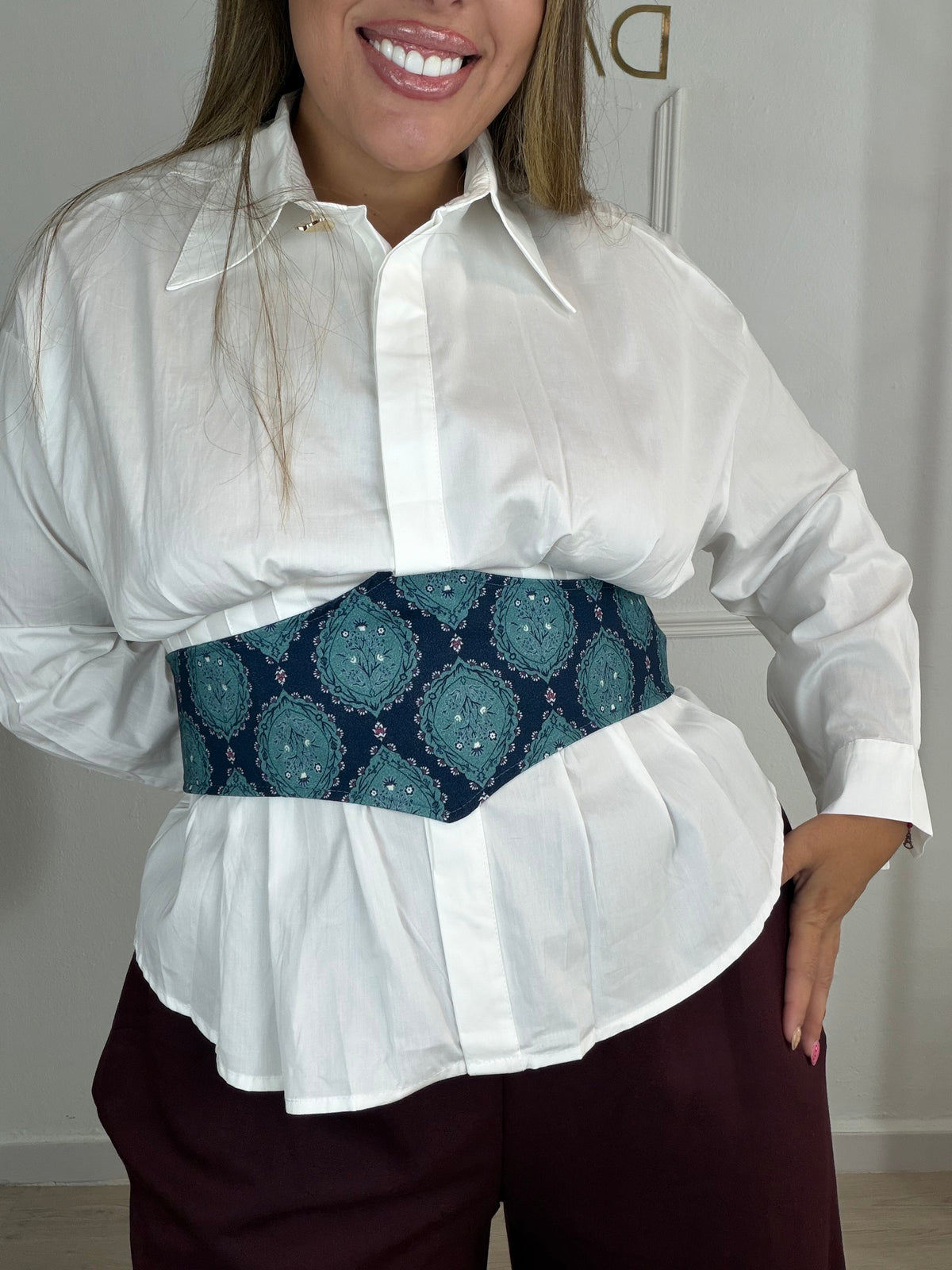 Fajín estampado