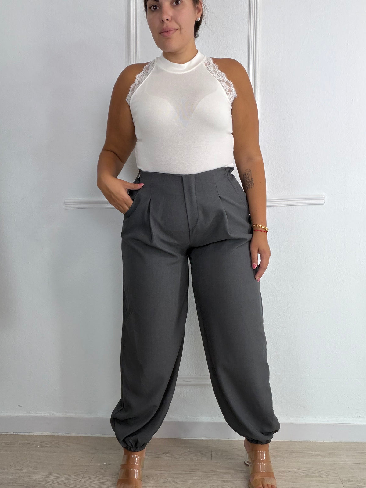 Pantalón ballom pinza