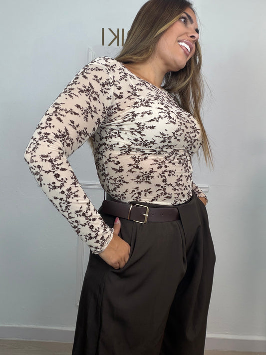 Pantalón con cinturón