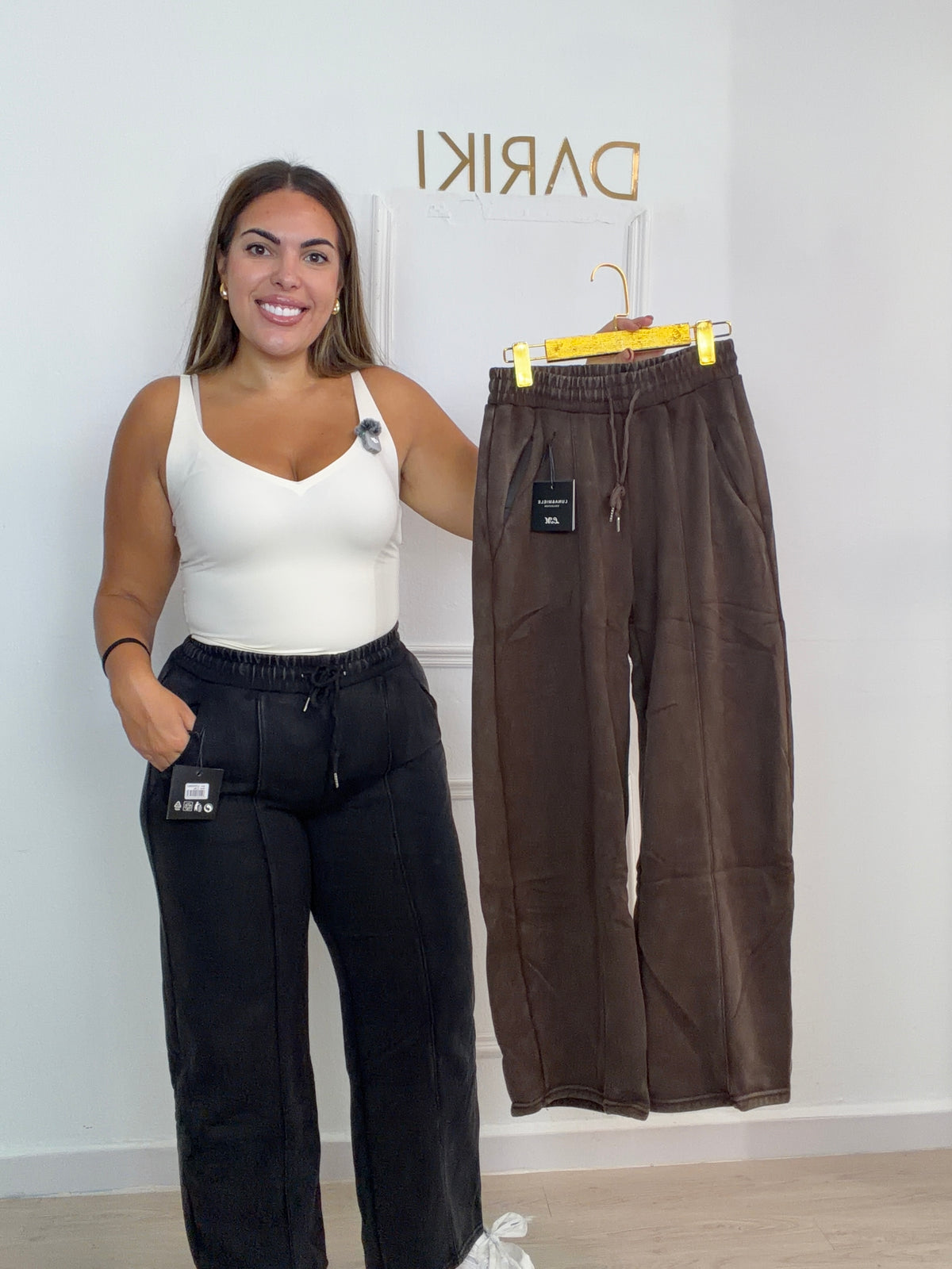 Pantalón desgastado balloon