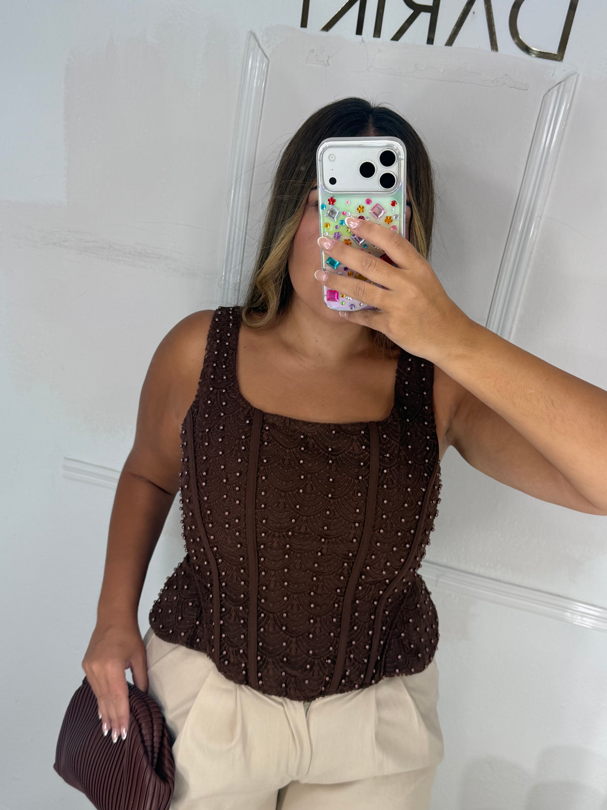 Top perlado