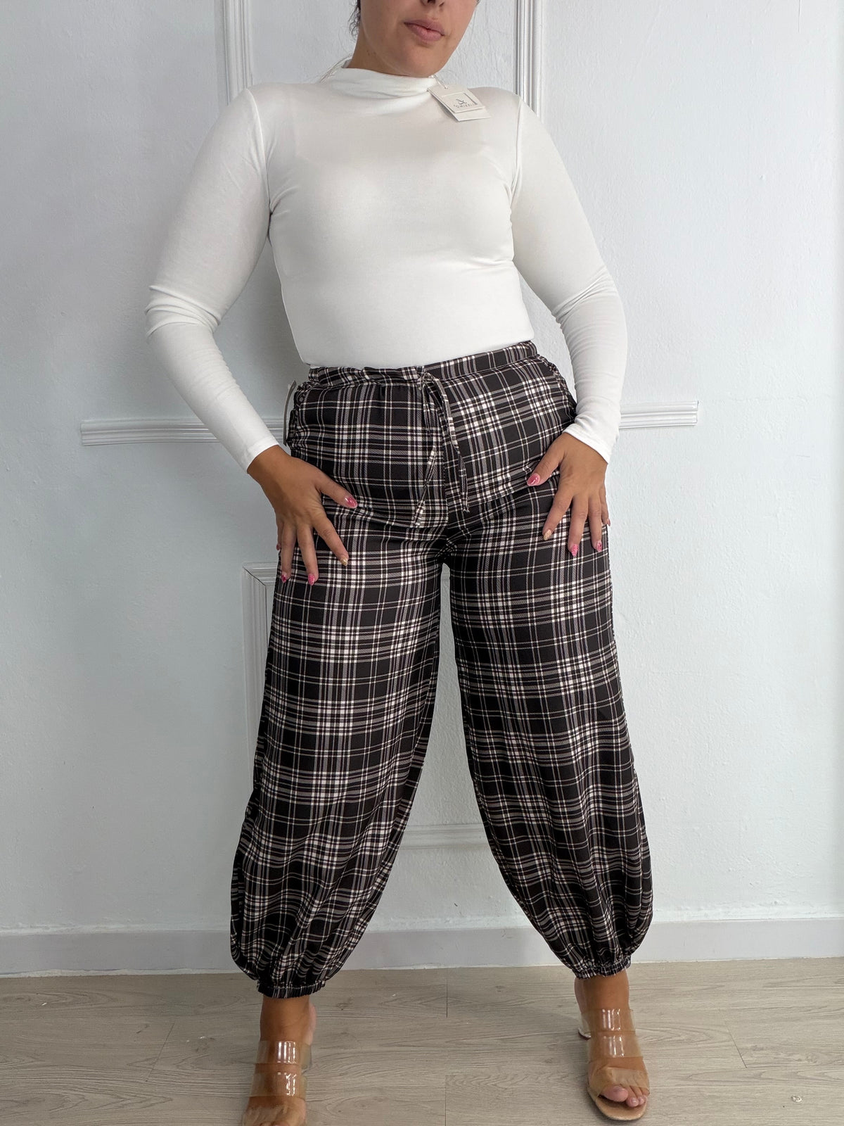 Pantalón cuadros oiso
