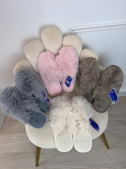 Zapatillas de casa pelo