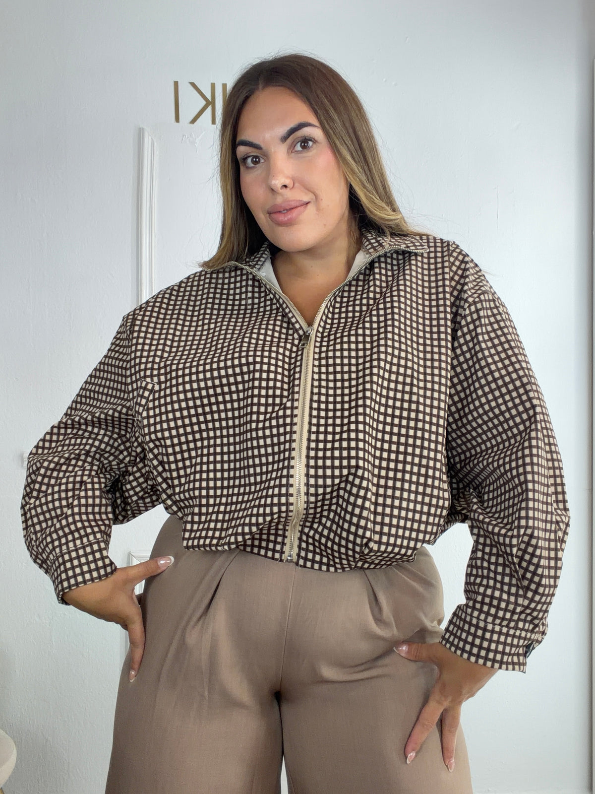 Chaqueta vichy