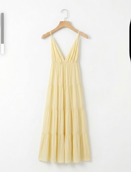 Vestido volantes