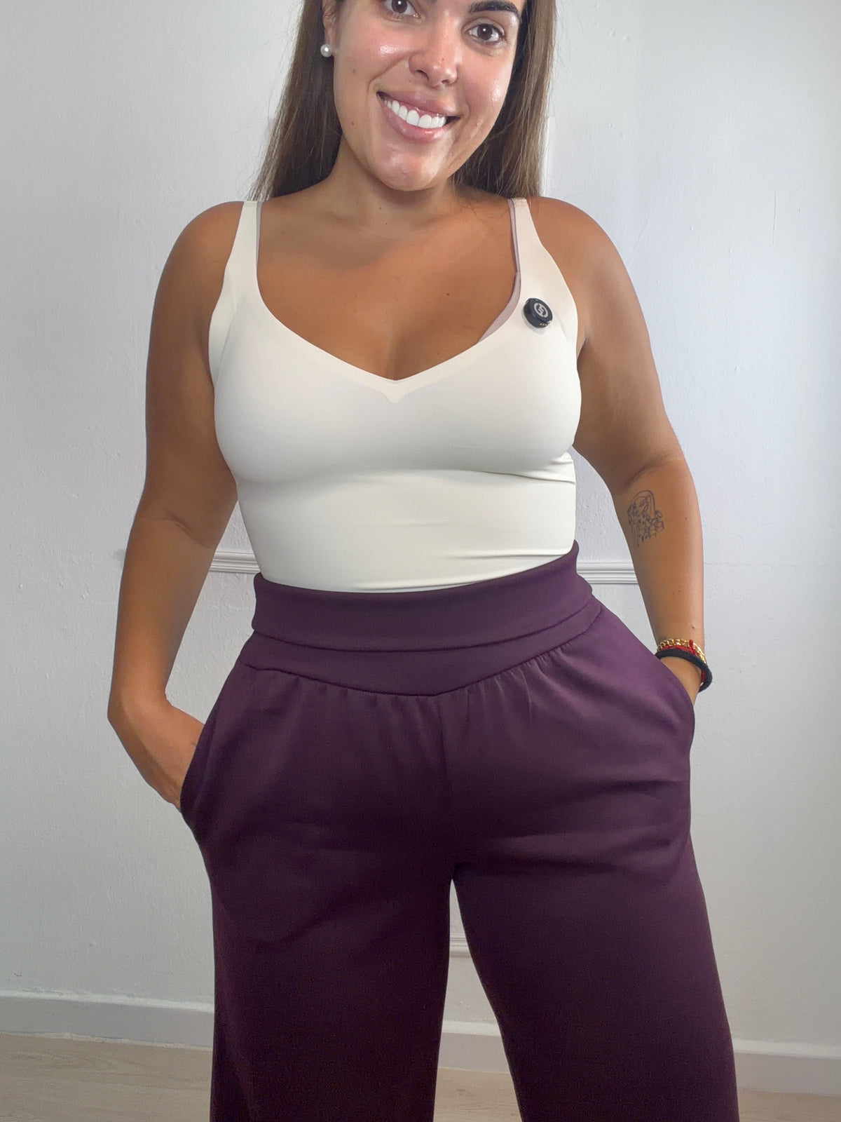 Pantalón confort doble bombacho