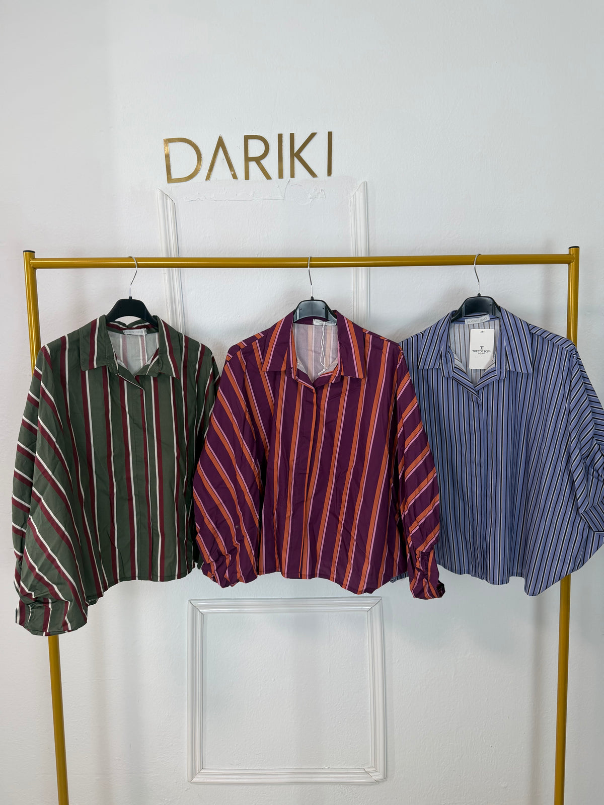Camisa oversize rayas