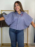 Camisa oversize rayas