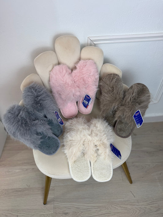 Zapatillas de casa pelo
