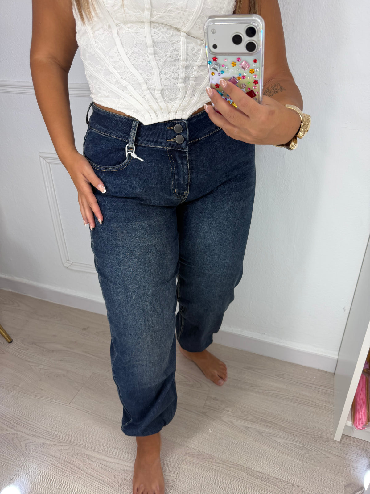 Pantalón vaquero bombacho