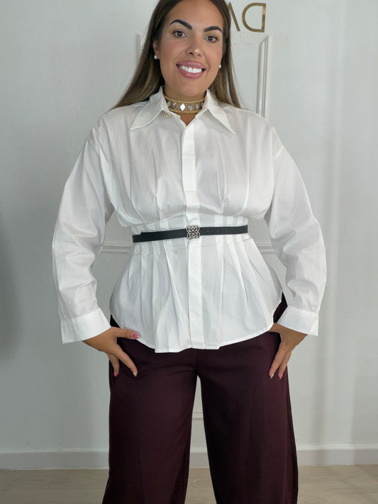 Camisa moldeadora blanca