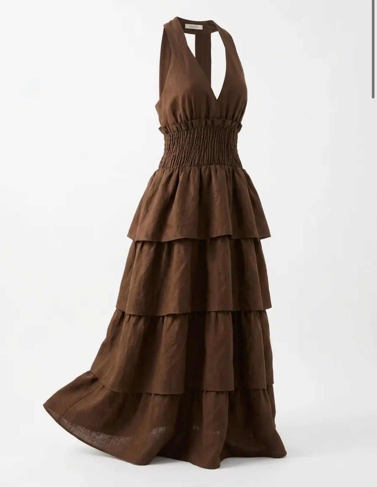 Vestido volantes