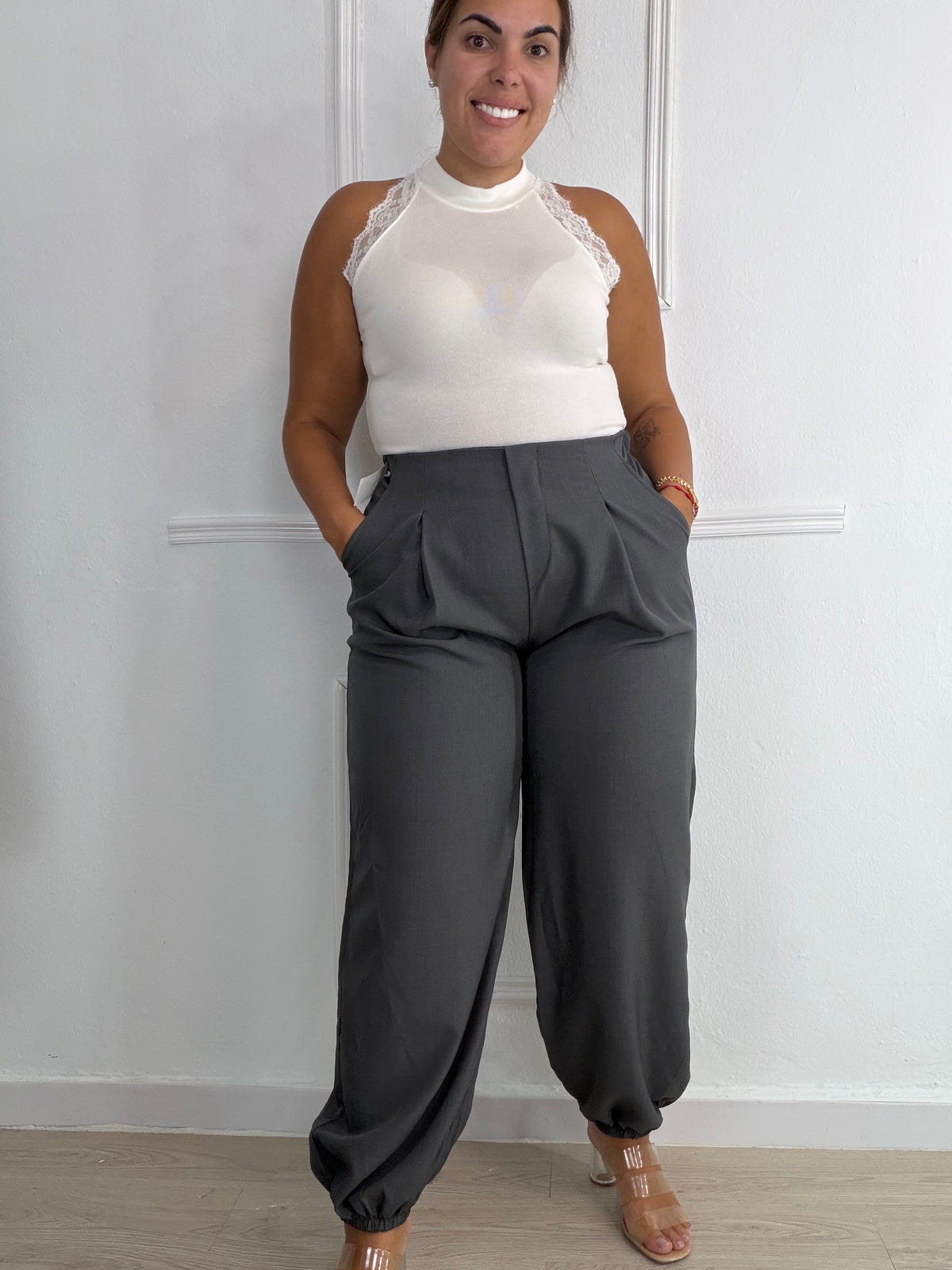 Pantalón ballom pinza