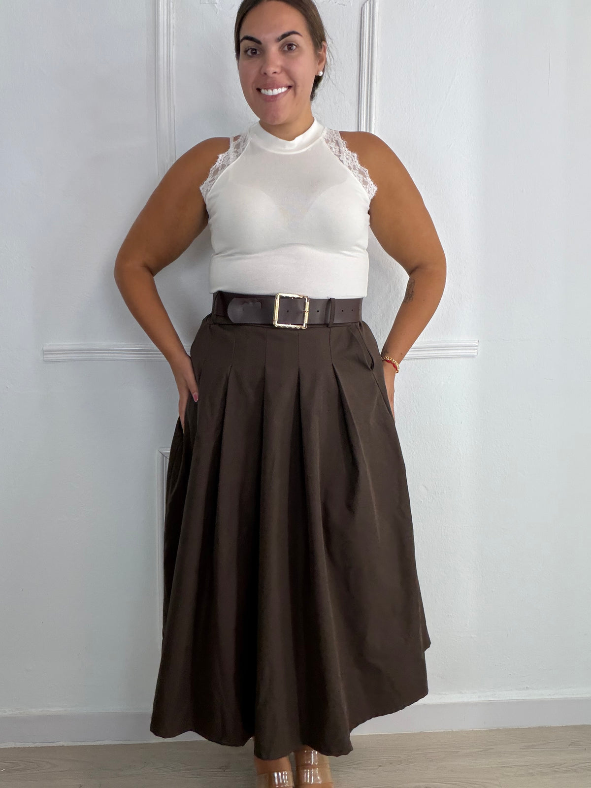 Falda styleto