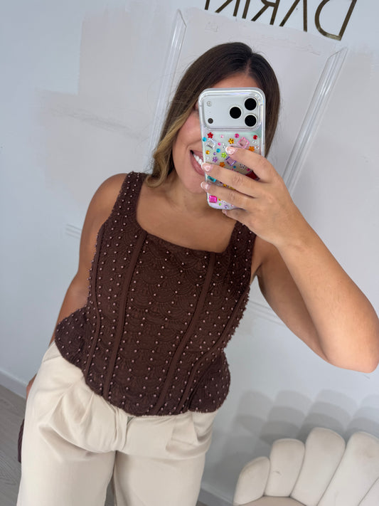 Top perlado