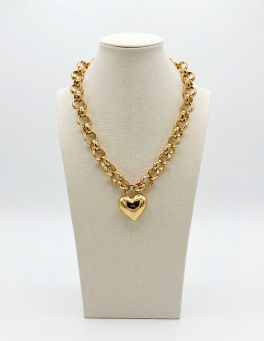Collar corazón