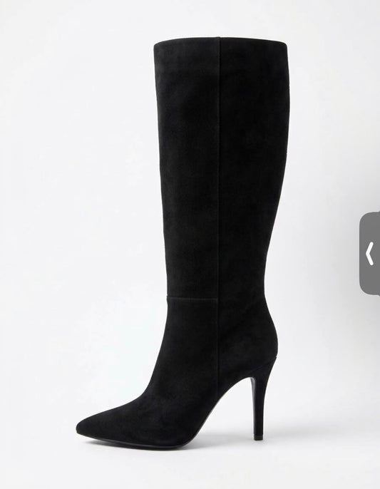Bota anabel ancha - negro