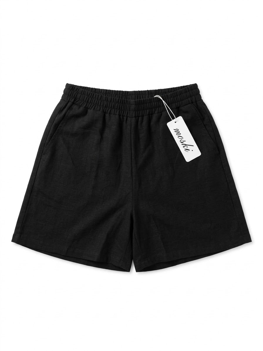 Pantalón corto lino