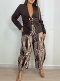 Pantalón animal print