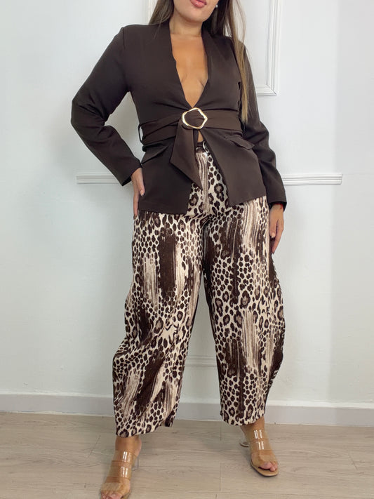 Pantalón animal print