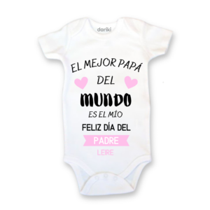 body personalizado para el mejor padre